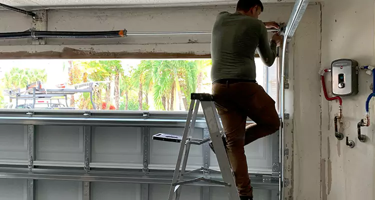 Garage Door Tension Spring Replacement in Callaway, FL