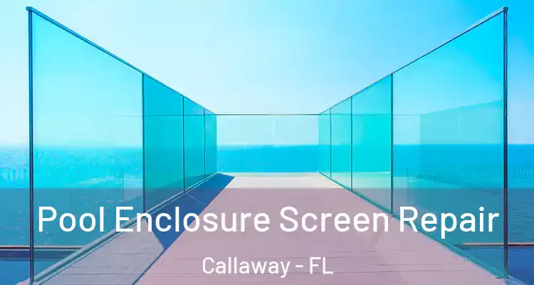  Pool Enclosure Screen Repair Callaway - FL